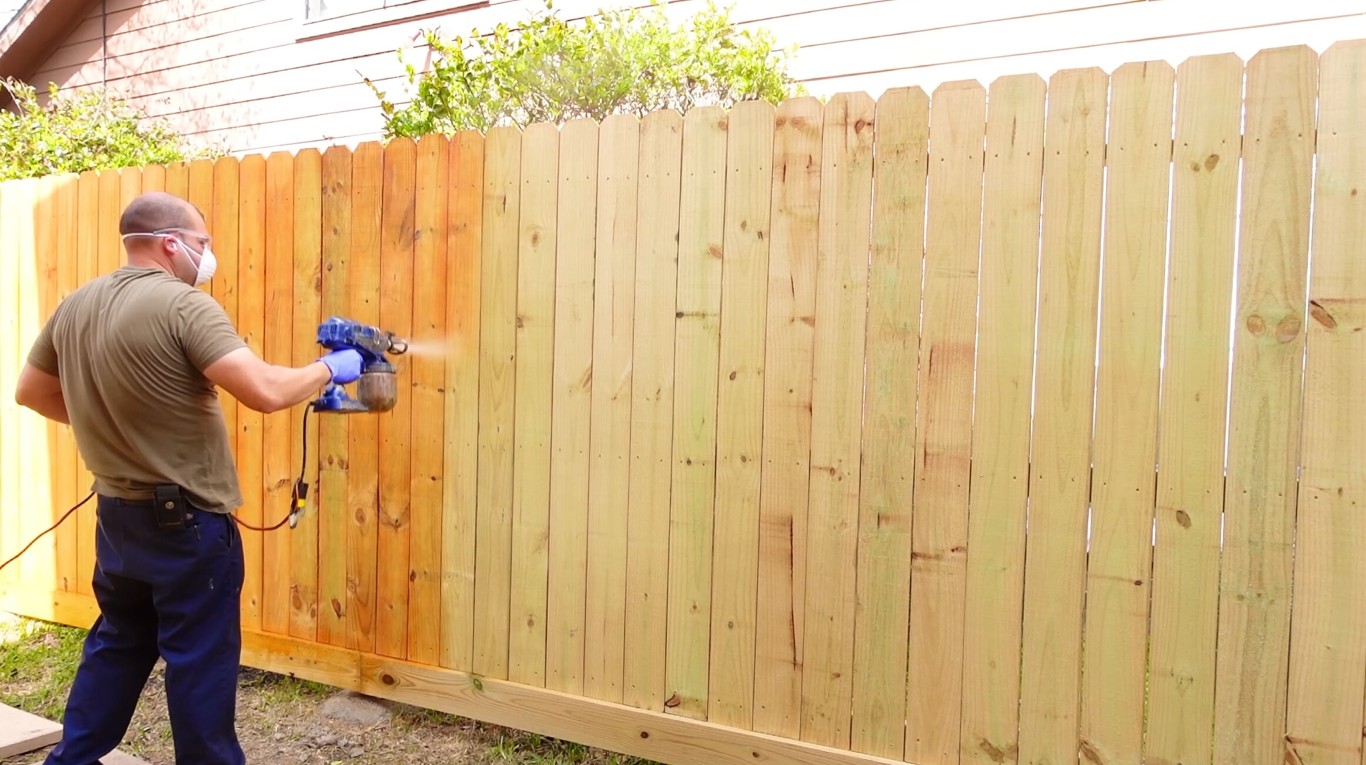 Custom wood fence construction in Bethesda, MD
